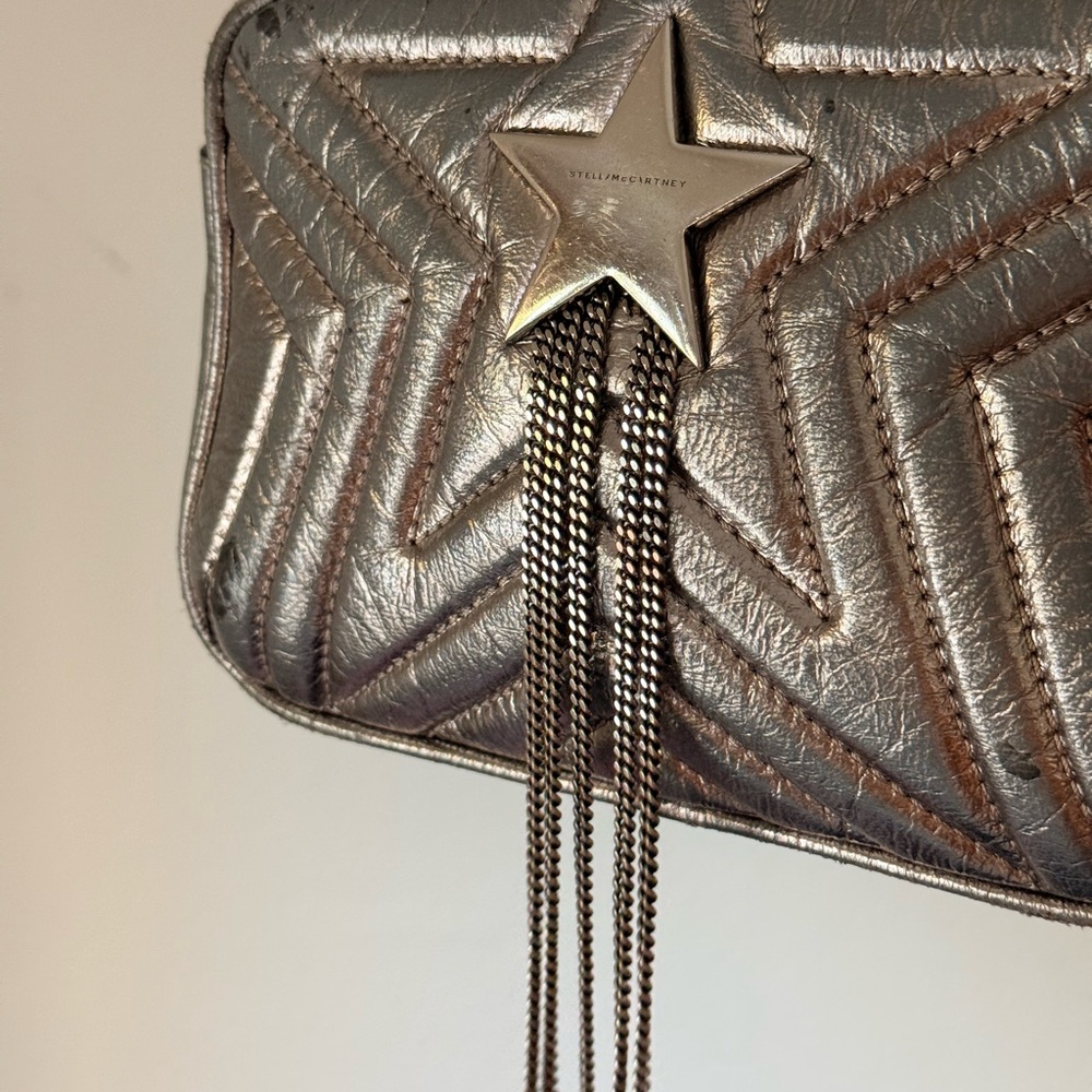 STELLA MCCARTNEY METALLIC STAR CROSSBODY - Picture 5 of 10